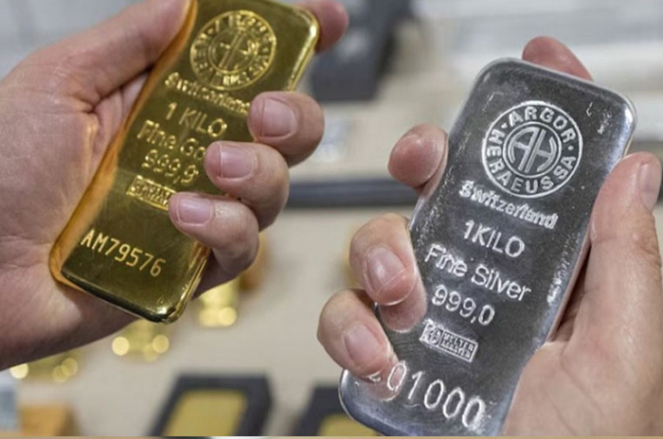 Gold, silver and oil prices plunge in global markets